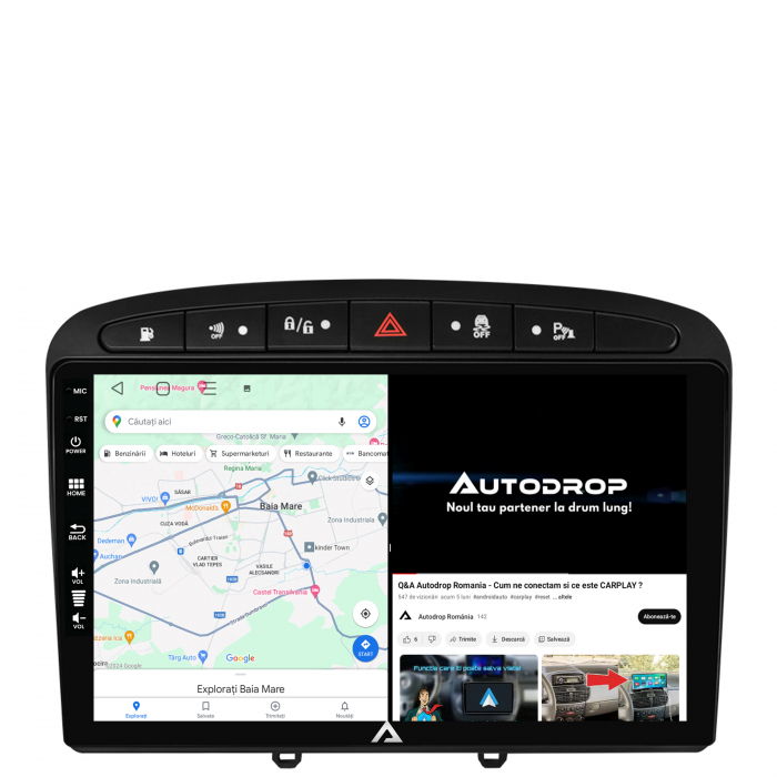 Carplay Android 12 Peugeot 308/408 | AutoDrop.ro [8]