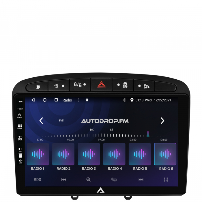Navigatie Android 12 Peugeot 308/408 QLED | AutoDrop.ro [5]