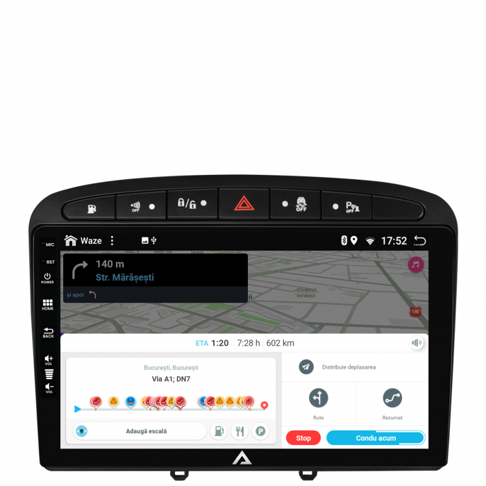 Navigatie Android 12 Peugeot 308/408 QLED | AutoDrop.ro [8]