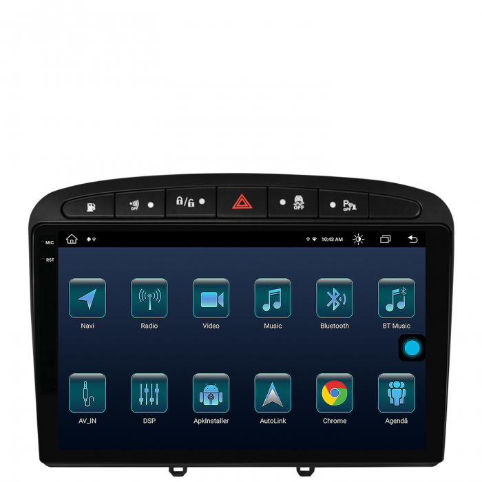 Navigatie Android 2K 13 Peugeot 308/408 8GB | AutoDrop.ro [3]