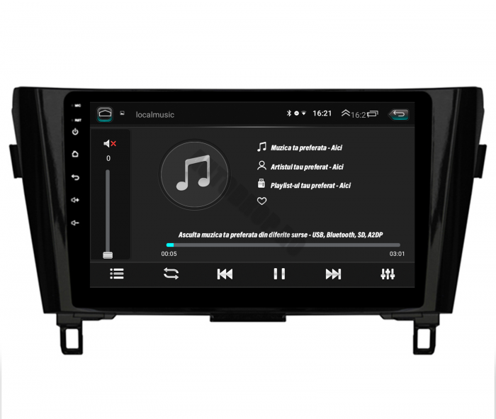 Navigatie Android Nissan Qashqai / X-trail | AutoDrop.ro [7]