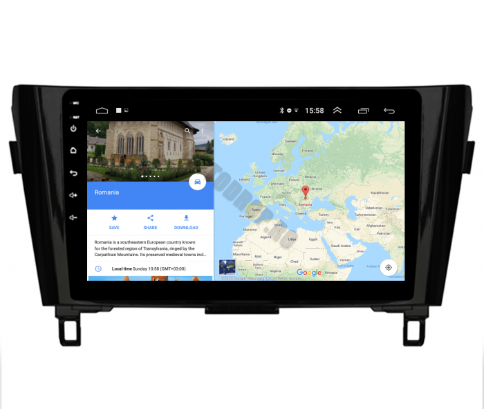 Navigatie Android Nissan Qashqai / X-trail | AutoDrop.ro [14]