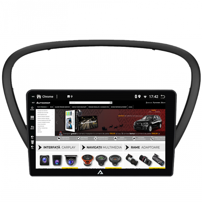 Navigatie Peugeot 607 Android 4+64GB AD-BGQ | AutoDrop.ro [11]