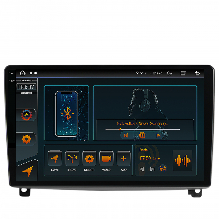 Navigatie Peugeot 407 Android 4+64GB AD-BGV | AutoDrop.ro [2]
