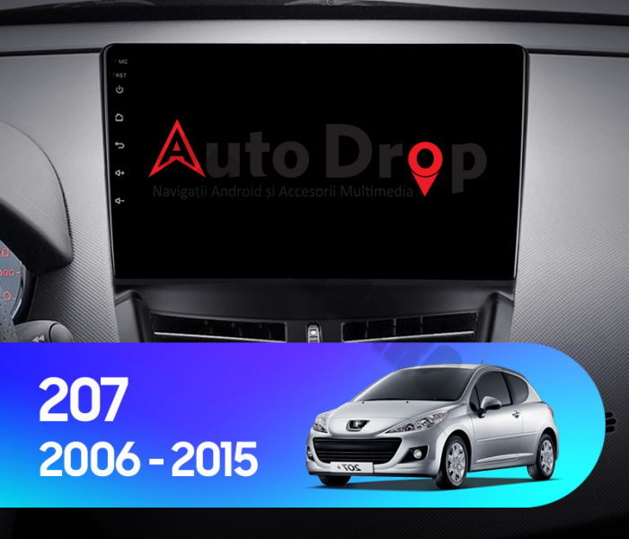 Navigatie Android Peugeot 207 2006-2015 | AutoDrop.ro [17]