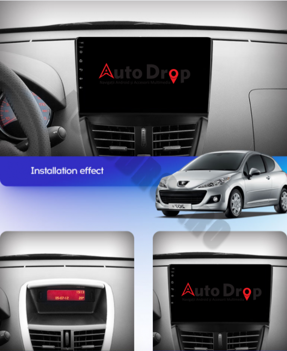 Navigatie Android Peugeot 207 2006-2015 | AutoDrop.ro [16]