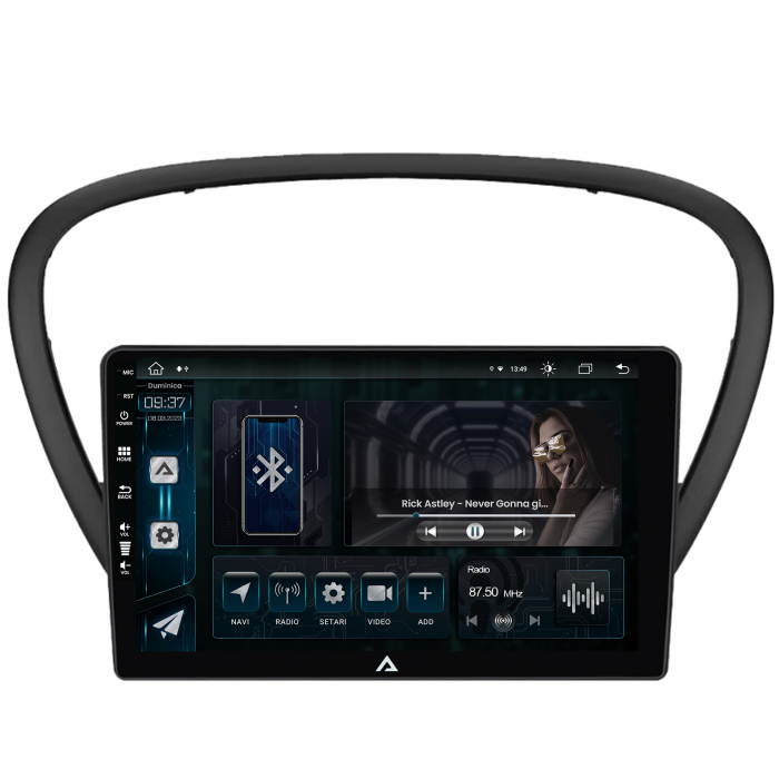 Navigatie Peugeot 607 Android 8+256GB AD-BGZ | AutoDrop.ro [2]