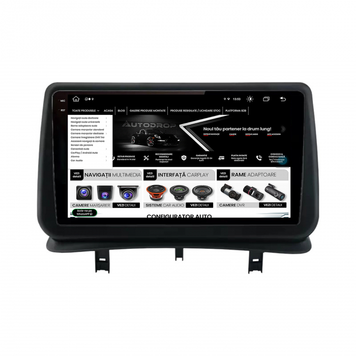 Android 13 2K Renault Clio 3 8+256GB | AutoDrop.ro [8]