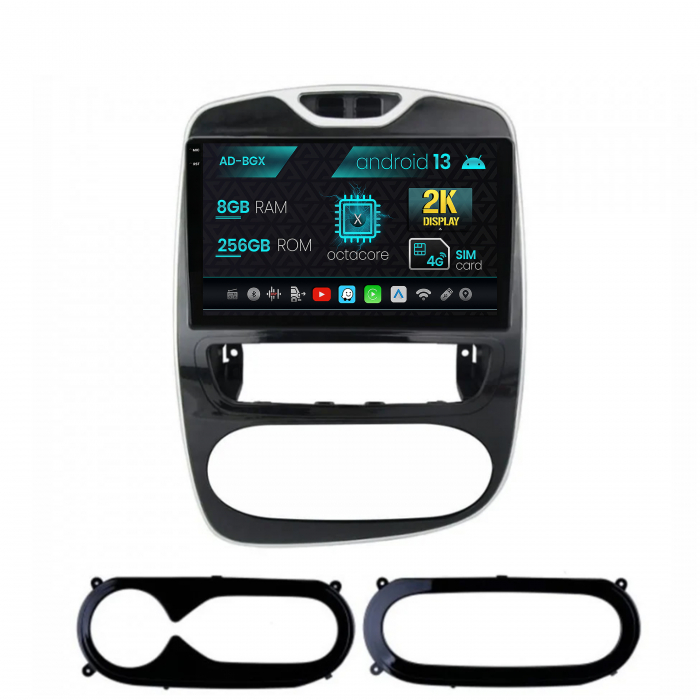 Navigatie 2K Android 13 Renault Clio IV 8GB | AutoDrop.ro [1]