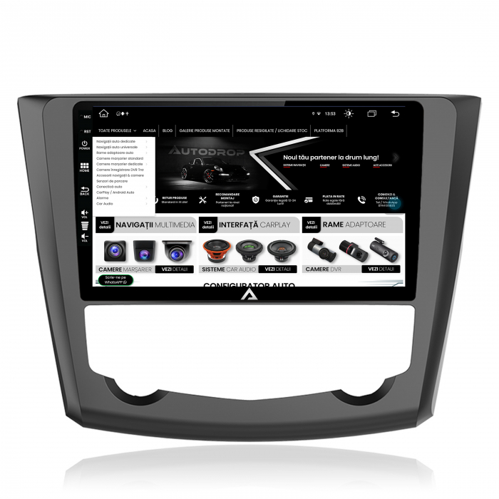 Navigatie Android 13 Renault Kadjar 8+256GB | AutoDrop.ro [9]