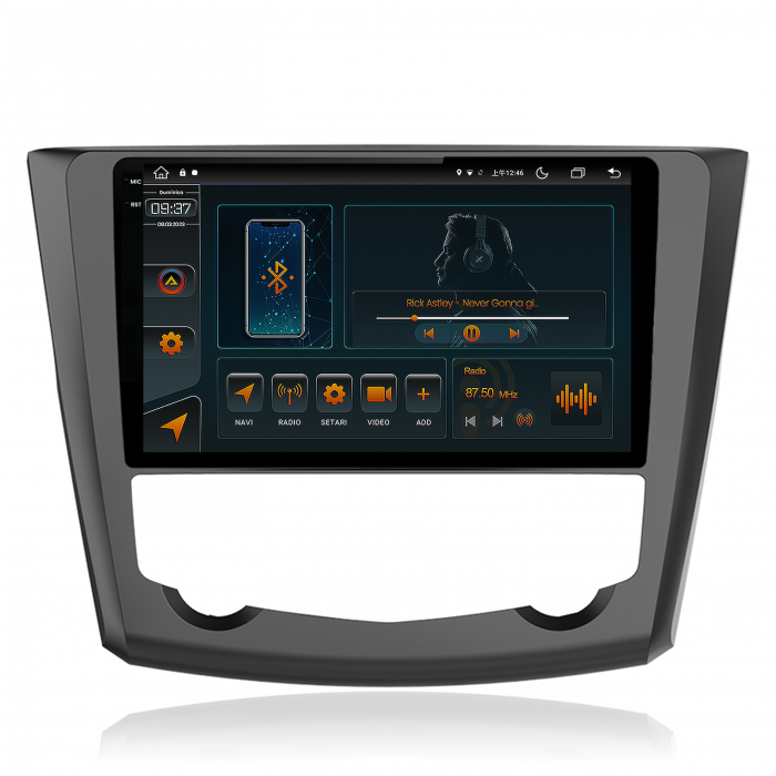 Navigatie 2K Android 13 Renault Kadjar 4+64GB | AutoDrop.ro [2]