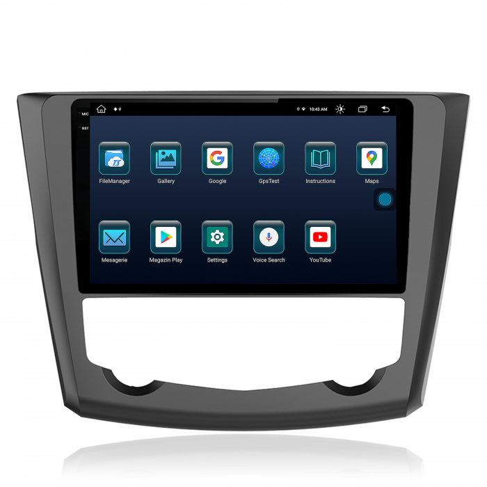Navigatie 2K Android 13 Renault Kadjar 8+256GB | AutoDrop.ro [4]