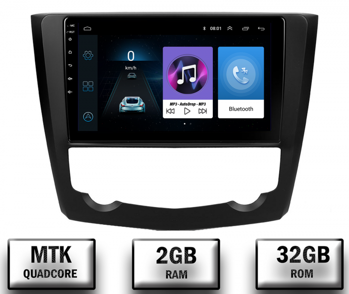 Navigatie Android Renault Kadjar 2GB | AutoDrop.ro [1]