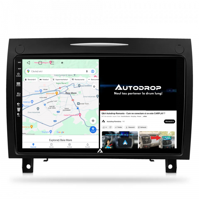 Navigatie  Android 13 Benz SLK (2006-2010) 6+128GB | AutoDrop.ro [9]