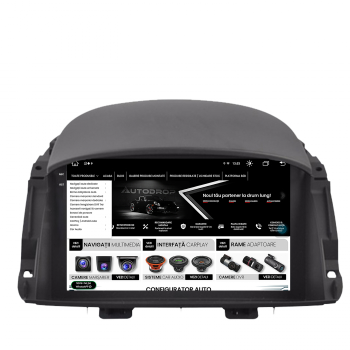 Navigatie 2K Android 13 Renault Koleos 4GB | AutoDrop.ro [9]