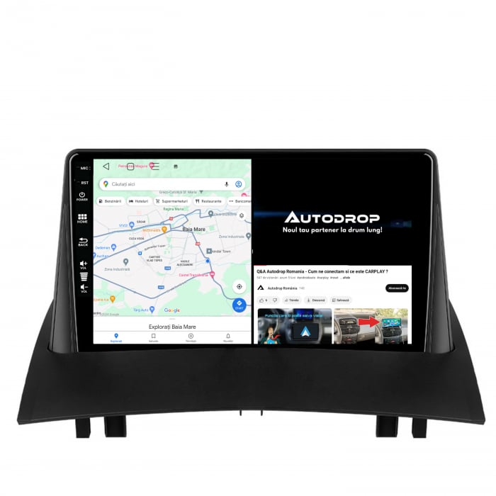 Carplay Android 12 Renault Megane 2 9" 2GB | AutoDrop.ro [8]