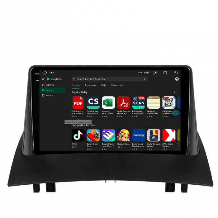 Navigatie 2K Android 13 Renault Megane 2 8GB 9" | AutoDrop.ro [8]
