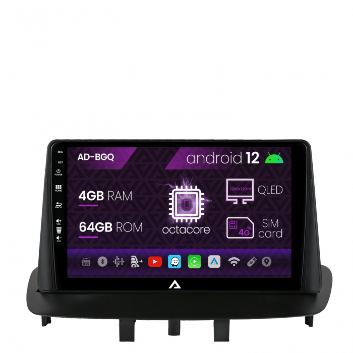 Navigatie QLED 10 Renault Megane 3/Fluence | AutoDrop.ro [2]