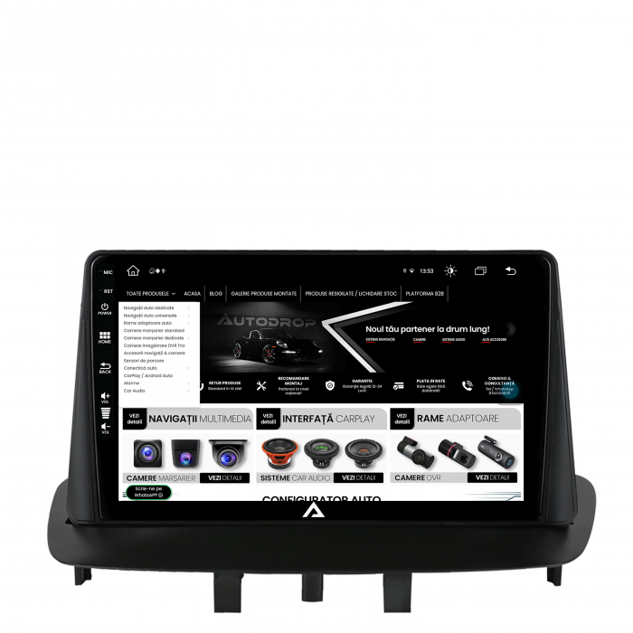 Android 13 Renault Megane 3/Fluence 8+256GB | AutoDrop.ro [9]