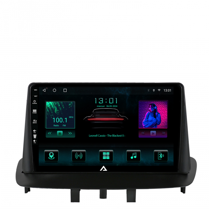Navigatie Android 12 Renault Megane 3 AD-BGB | AutoDrop.ro [2]
