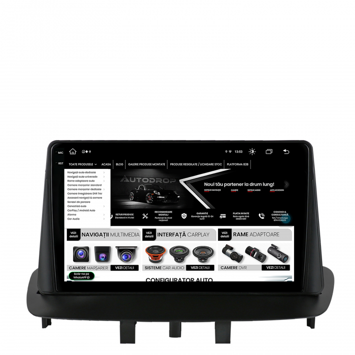 Android 13 2K Renault Megane 3/Fluence 4+64GB | AutoDrop.ro [10]