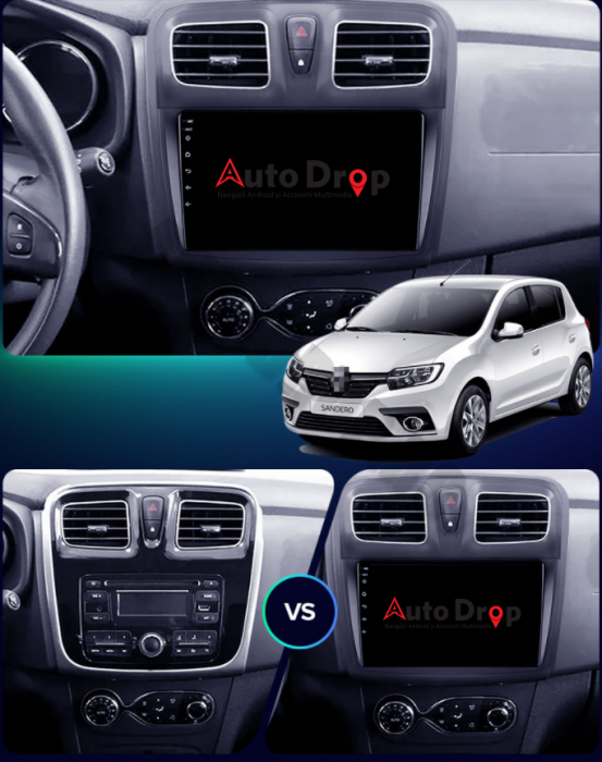 Navigatie Android Dacia Sandero 1GB | AutoDrop.ro [18]