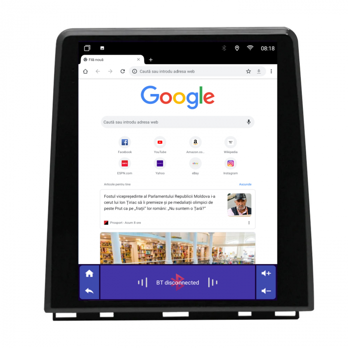 Navigatie  Android 13 Renault Clio 5 ( 2019+), 4+64 | AutoDrop.ro [10]