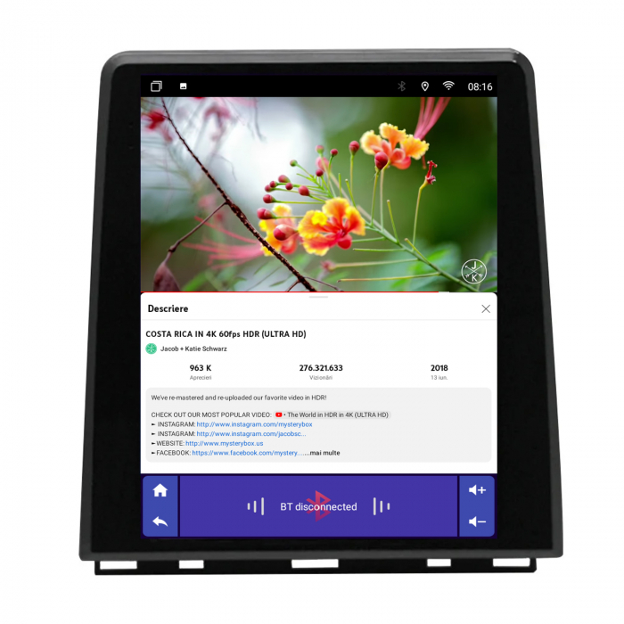 Navigatie  Android 13 Renault Clio 5 ( 2019+), 4+64 | AutoDrop.ro [9]