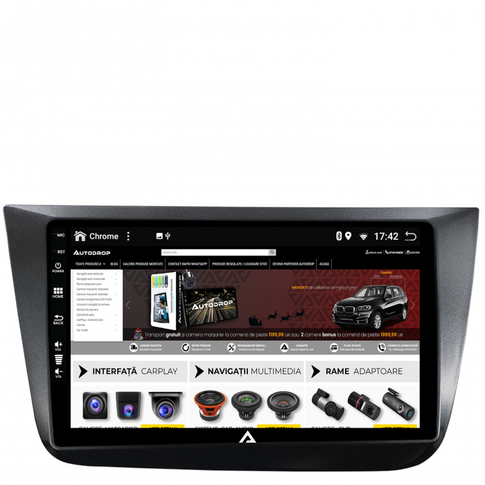 Navigatie Android 12 Seat Altea / Toledo QLED | AutoDrop.ro [9]