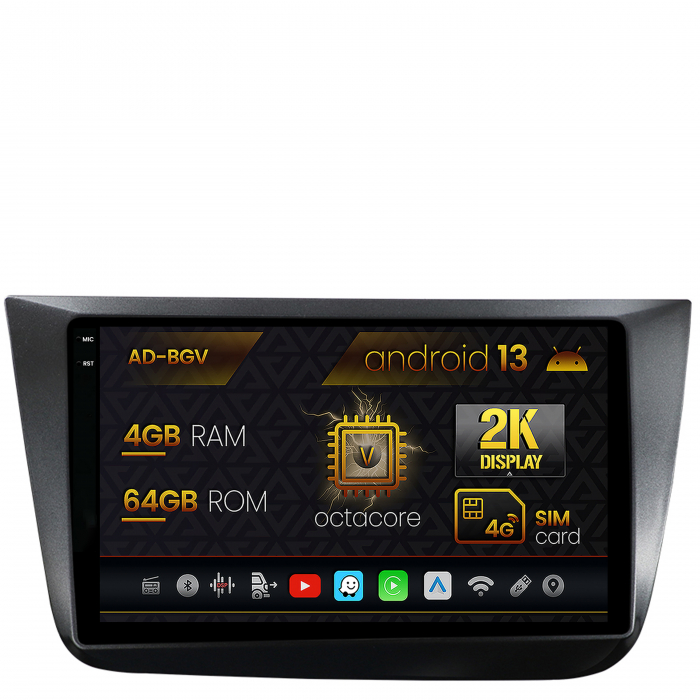 Navigatie Android 13 Seat Altea / Toledo 4GB | AutoDrop.ro [2]