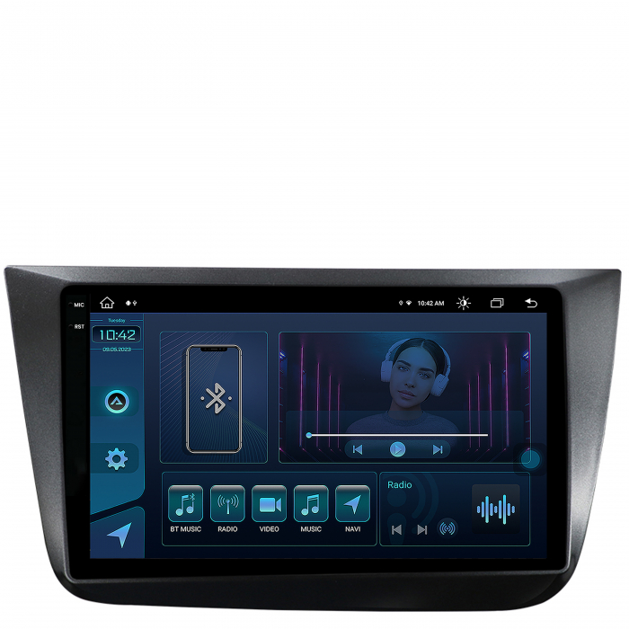 Navigatie Android 13 Seat Altea / Toledo 8GB | AutoDrop.ro [2]
