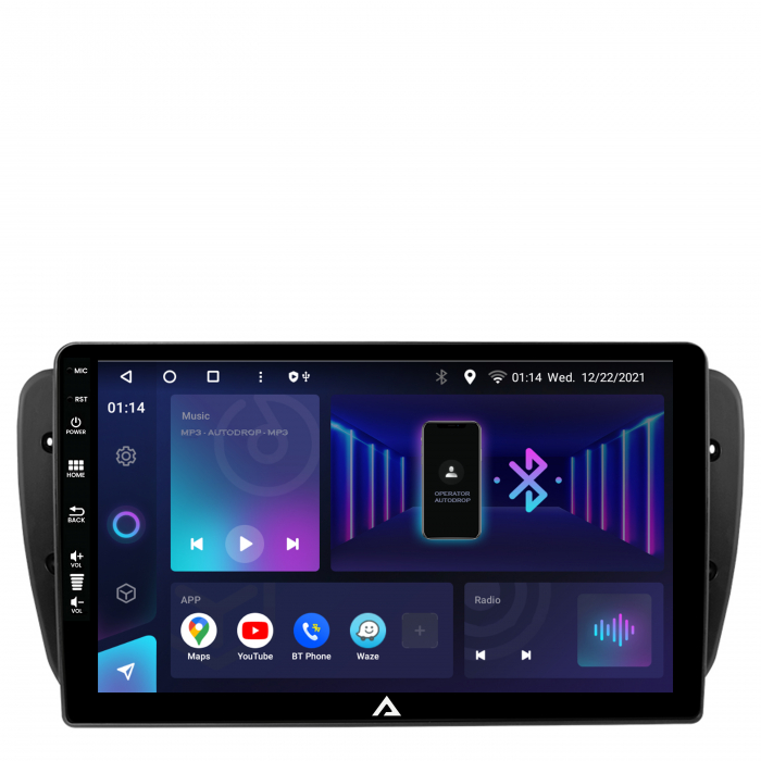 Navigatie Android 12 Seat Ibiza 4GB QLED | AutoDrop.ro [3]