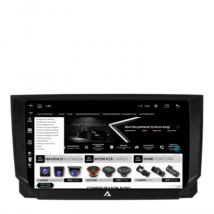 Navigatie Android Seat Ibiza / Arona (2017-2021) 8GB | AutoDrop.ro [5]