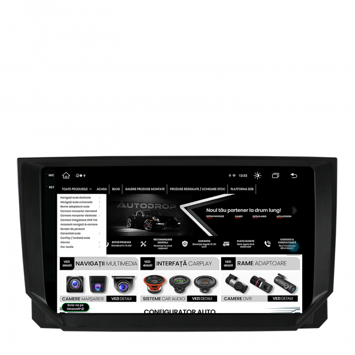 Navigatie Android Seat Ibiza / Arona (2017-2021) 8GB | AutoDrop.ro [12]