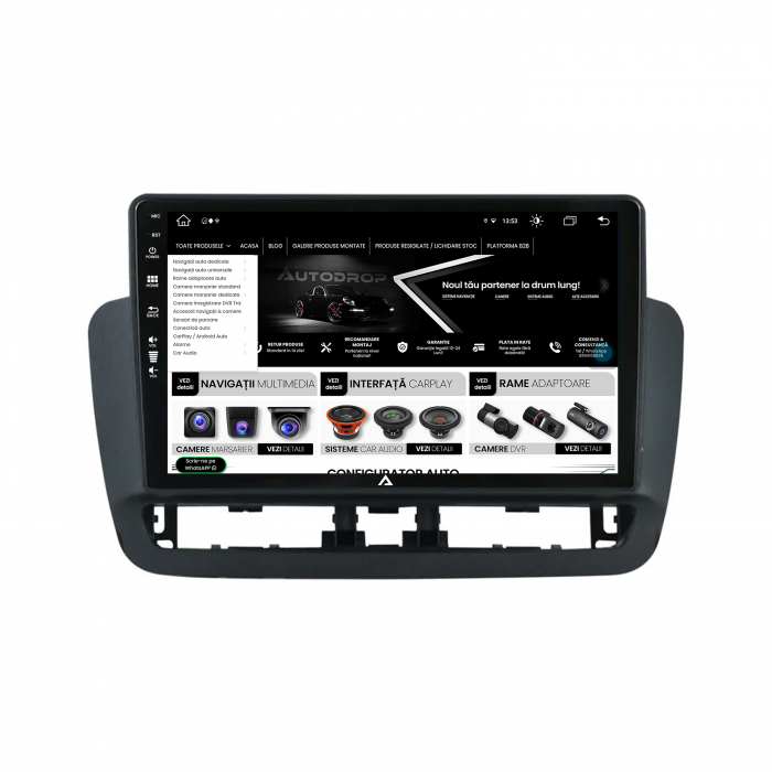 Navigatie Android Seat Ibiza IV (2014-2017) 8GB | AutoDrop.ro [4]