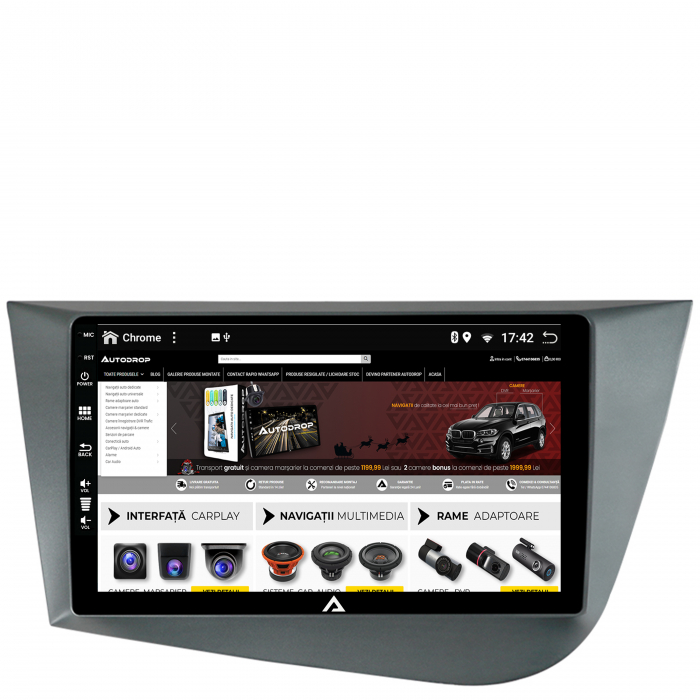 Navigatie Android 12 Seat Leon QLED | AutoDrop.ro [9]