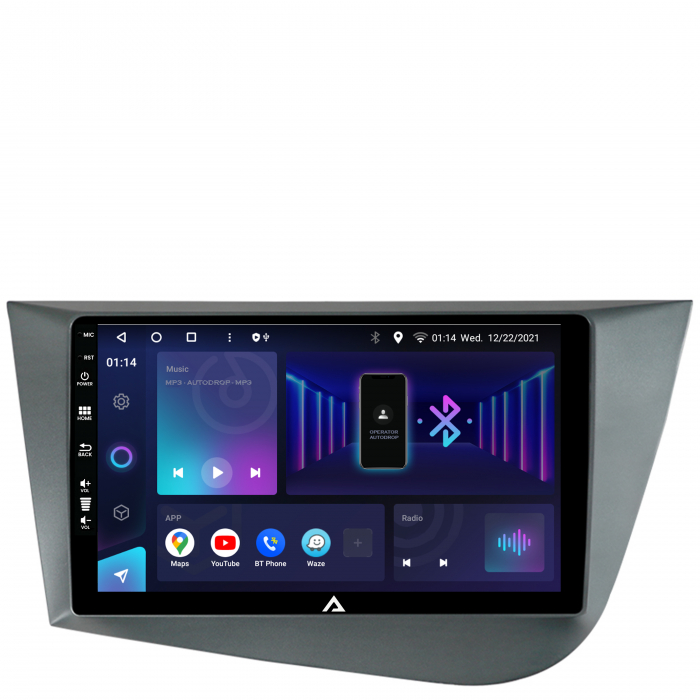 Navigatie Android 12 Seat Leon QLED | AutoDrop.ro [3]