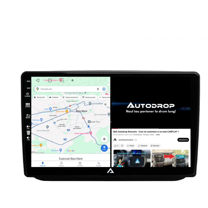 Carplay Android 12 Skoda Fabia 2GB | AutoDrop.ro [10]