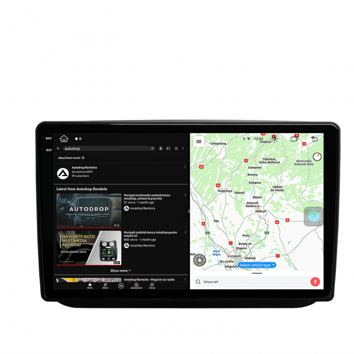Navigatie 2K Android 13 Skoda Fabia 4+64GB | AutoDrop.ro [5]