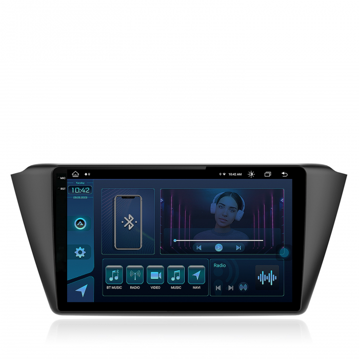 Navigatie Android 2K Skoda Fabia 3 2015+ 8GB | AutoDrop.ro [2]