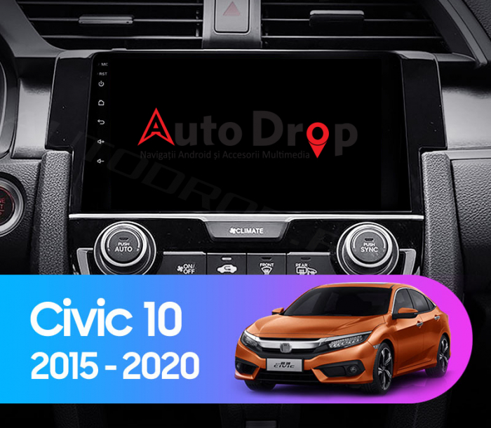 Navigatie Android Honda Civic 2015+ 1GB | AutoDrop.ro [16]