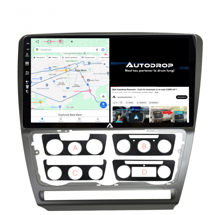 Carplay Android 12 Skoda Octavia 2 | AutoDrop.ro [8]