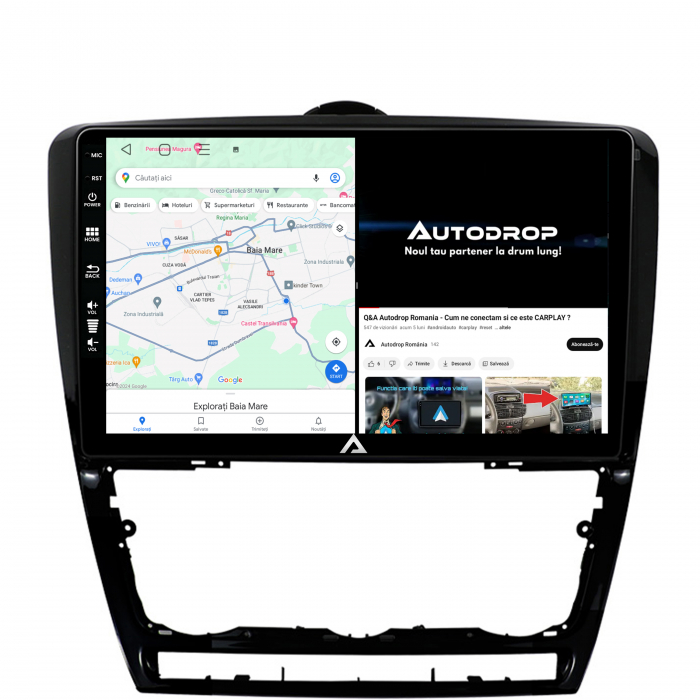 Carplay Android 12 Skoda Octavia 2 | AutoDrop.ro [8]
