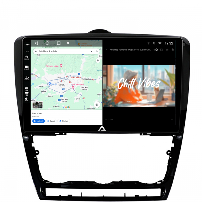 Navigatie  Android 13 Skoda Octavia 2 | AutoDrop.ro [8]