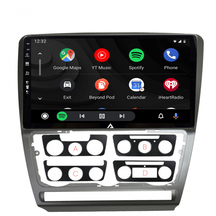 Navigatie Skoda Octavia 2 10Inch Android | AutoDrop.ro [4]