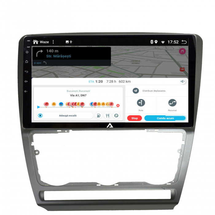 Navigatie QLED Android 12 Skoda Octavia 2 | AutoDrop.ro [7]