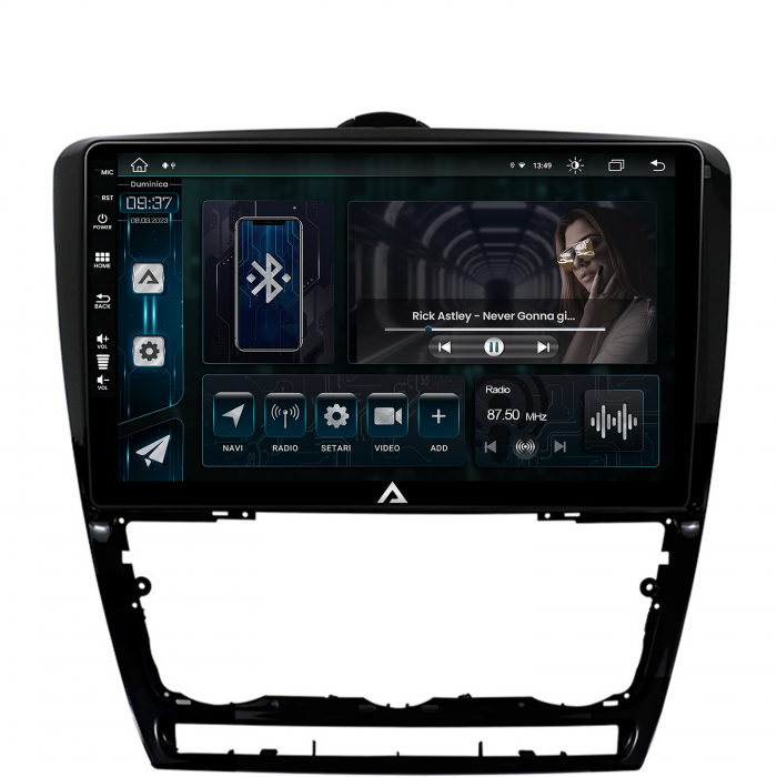 Navigatie Android 13 Skoda Octavia 2 8GB | AutoDrop.ro [2]