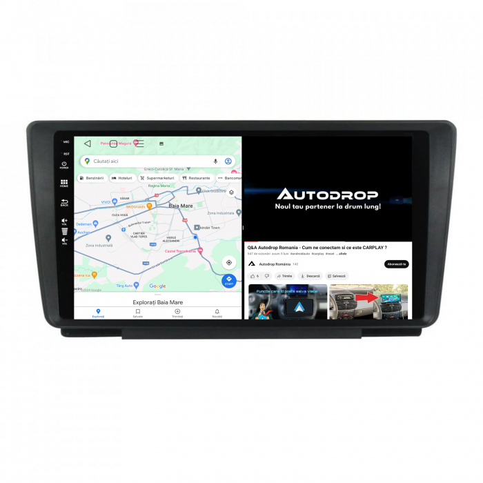 Navigatie  Android 13 Skoda Octavia 2 | AutoDrop.ro [4]