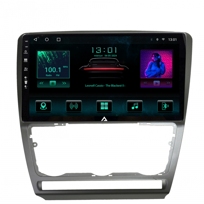 Navigatie Android 12 Skoda Octavia 2 AD-BGB | AutoDrop.ro [2]