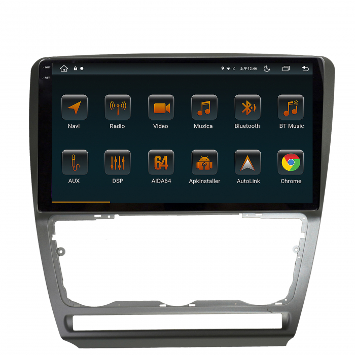 Navigatie Android 13 2K Skoda Octavia 2 4GB | AutoDrop.ro [3]